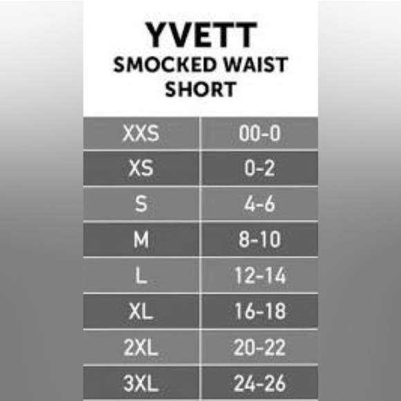 NWT - LuLaRoe Yvett Smocked Waist Shorts - Picture 5 of 5